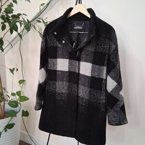 New express Wool Coat Long Jacket